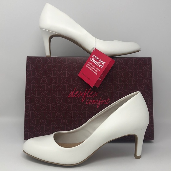 white pumps size 13